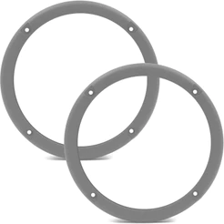 2 Aros para Alto Falante 6 Polegadas Acabamento Espaçador Cz