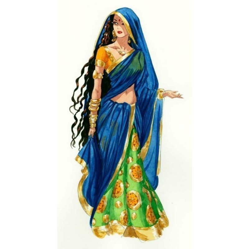 Quadro Decorativo Pombagira Cigana Pomba gira,pombogira, Entidade Umbanda e Candomblé Pomba gira,pombogira, Entidade Umb
