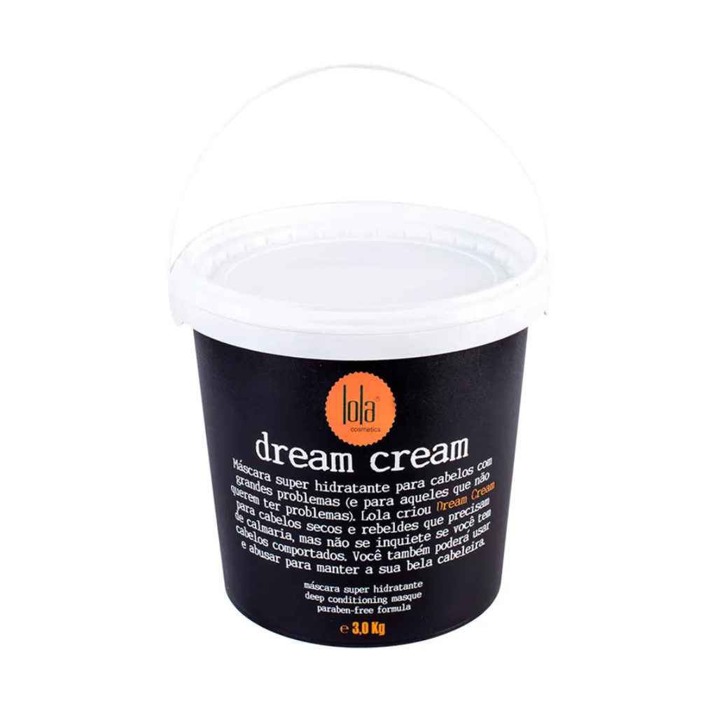 Dream Cream Máscara Capilar Condicionante Reparadora e Hidratante 3kg - Lola Cosmetics