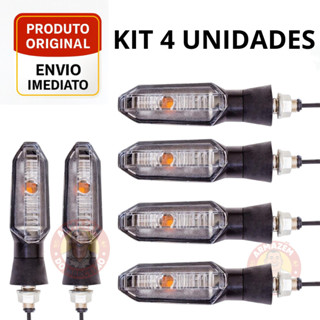 Kit 04 Piscas Moto Seta Led Sequencial Twister Cb300 Xre em Oferta na Shopee