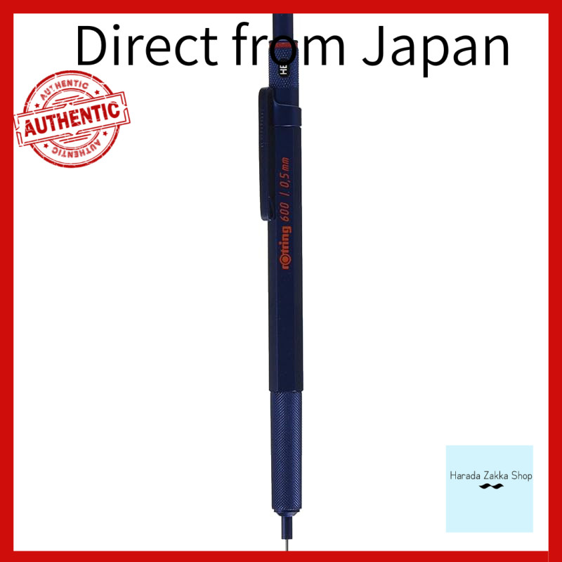 Tipo De Batida Mecânica Azul Do Lápis 0.5mm Ferro De ROTRING 600 2119971 Importação Genuína