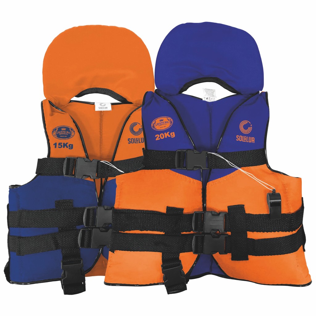 Kit com 2 Coletes Salva Vidas Boia Infantil Piscina Bebê  Escolha o Tamanho e Cor