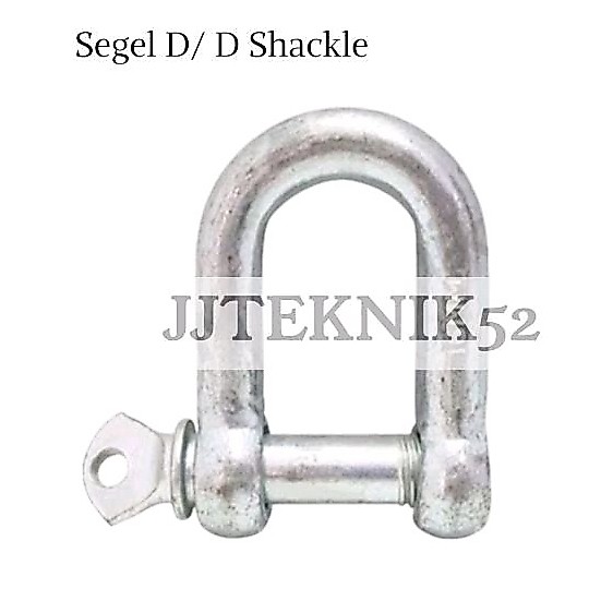 Selo D Galvanizado 12 MM/Manilha Galvanizada