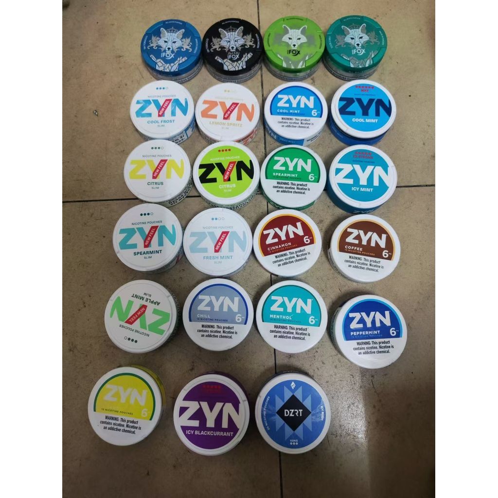 ZYN bolsa de boca sueca, anel de substituição, ferramenta útil, raposa poderosa, portátil, versão americana, hortelã, re