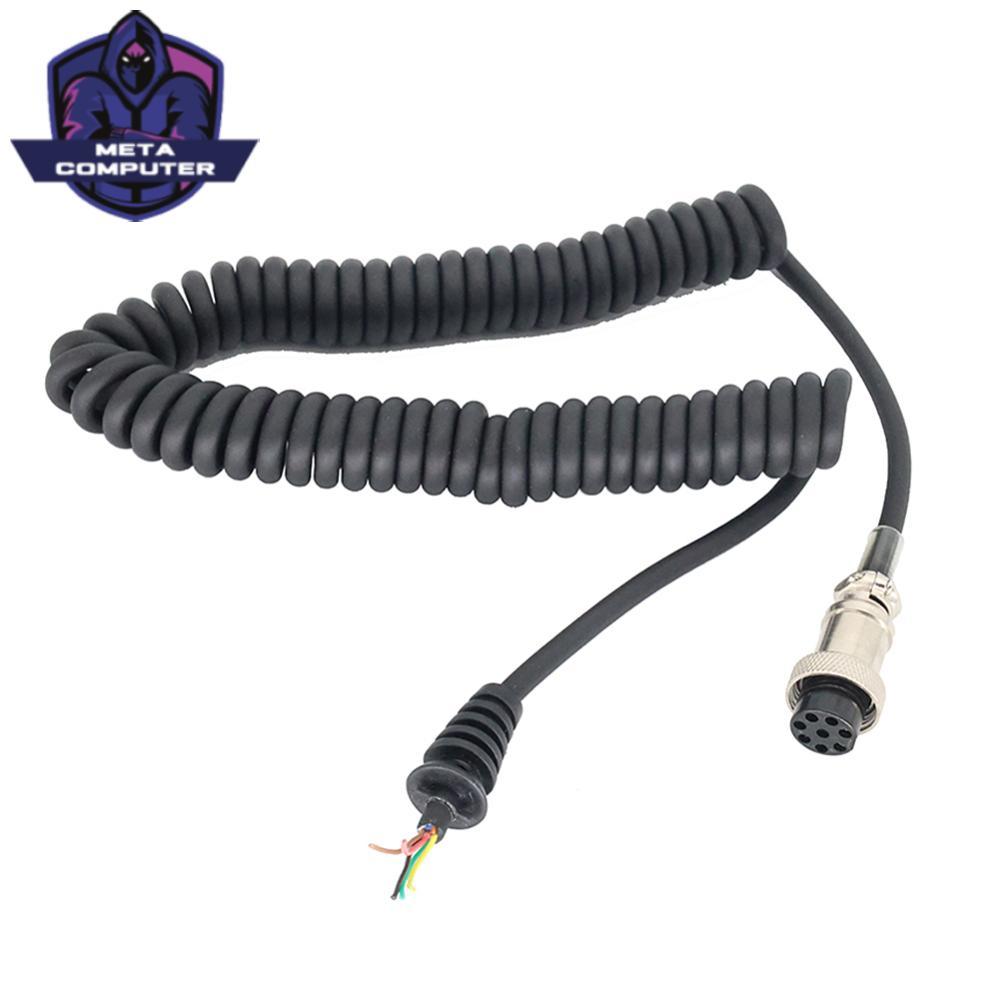 Cabo De Mola De Alto-Falante De 8 Pinos Microfone Manual Para ICOM IC-449C 229C