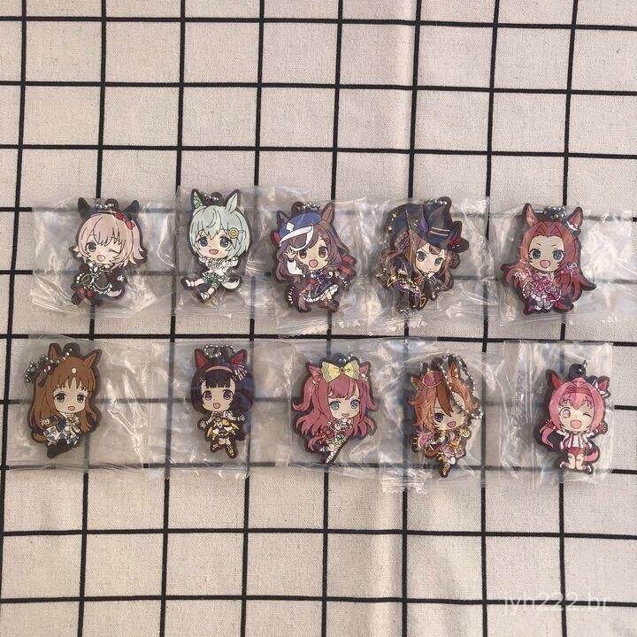 Produtos populares: Broches da Uma Musume, Yonosuke, Silence Suzuka, Special Week, pingentes de borracha Daiwa Scarlet 2