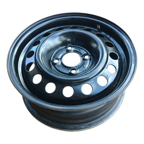 Roda De Ferro Aro 14 Renault Clio Sendero Logan Kangoo Preto Preto Preto Preto