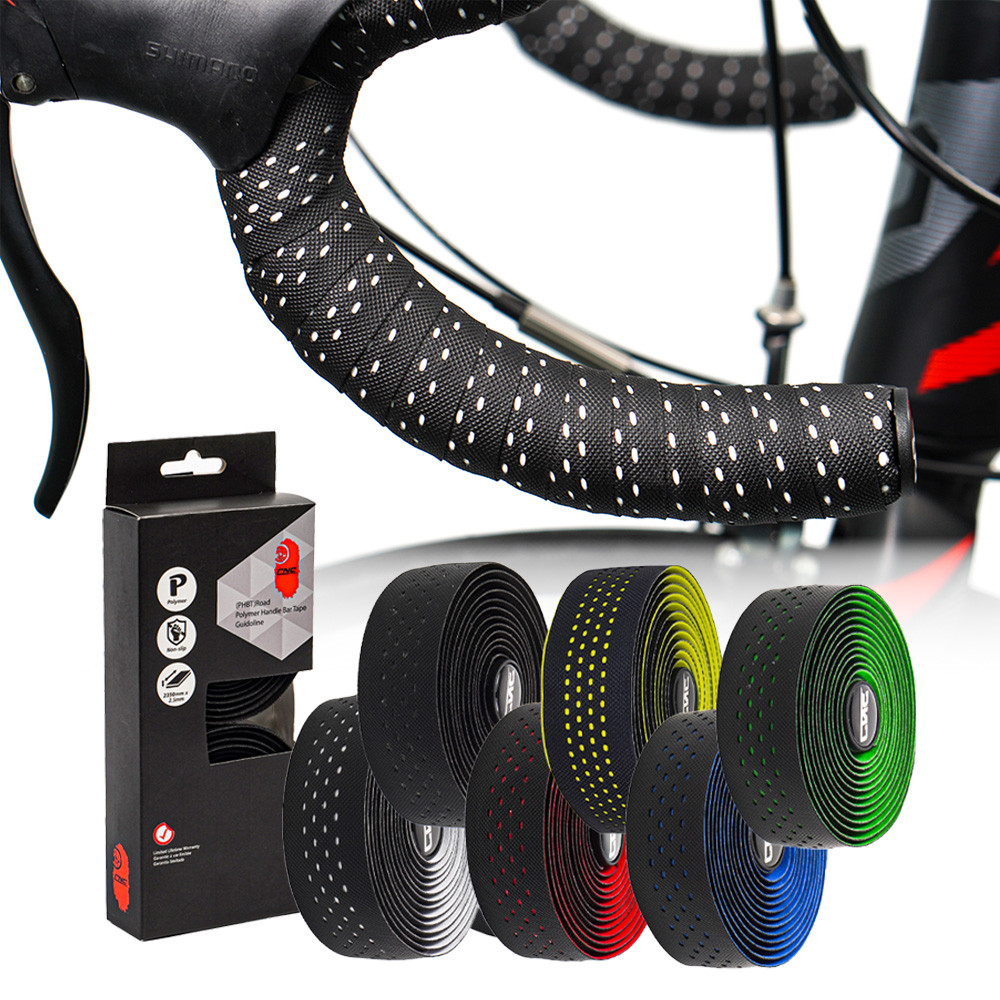 Acessórios Para Bicicleta CNC , Fita Antiderrapante Guidão De Estrada , Alongada Por 2350mm , Peça De Ciclismo