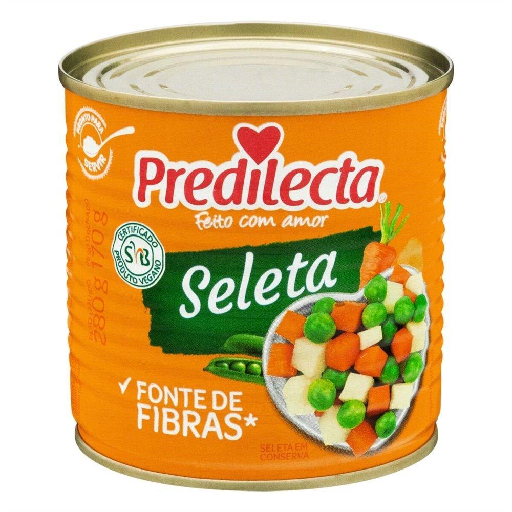 Seleta Legumes Predilecta Lata 170g - Embalagem com 24 Unidades