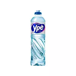 Detergente Líquido Ypê Lava Louças Clear 500ml Embalagem com 24 Unidades