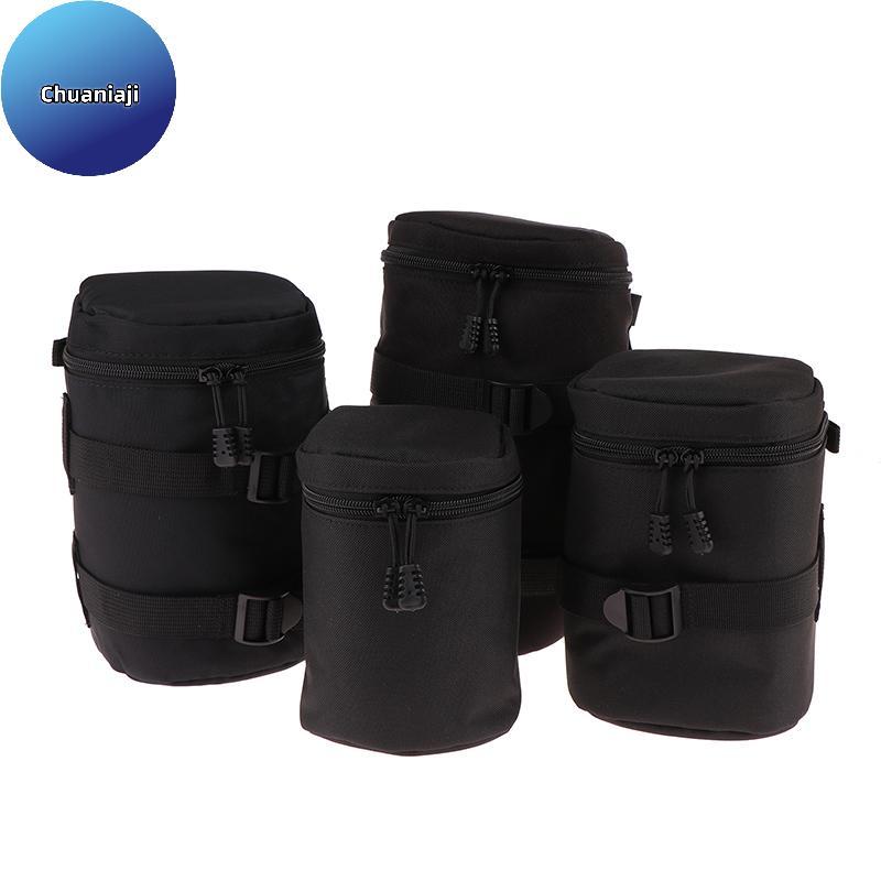 Chuaniaji 1 Peça Acessórios De Fotografia Luxo Lente Da Câmera Bolsa Caso Para Canon Nikon Sony Olympus Fuji DSLR BR