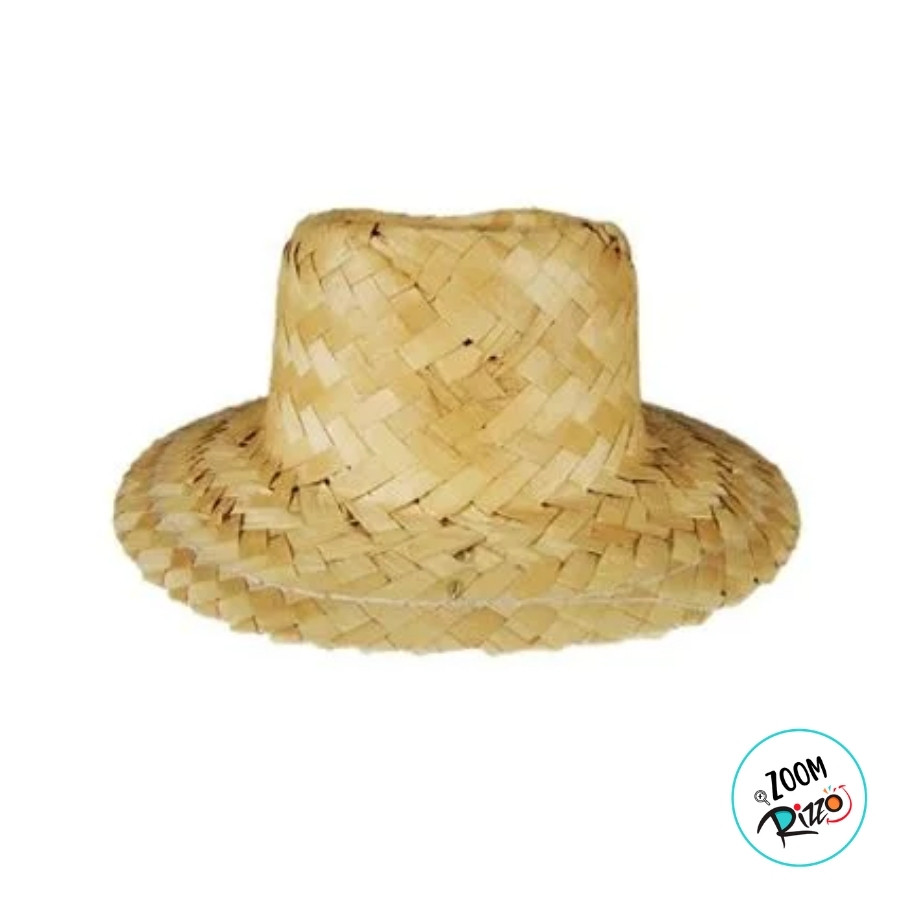 Forminha para Doces - Mini Chapéu de Palha Festa Junina - 12x4cm - 01 unidade - Rizzo · foto 2
