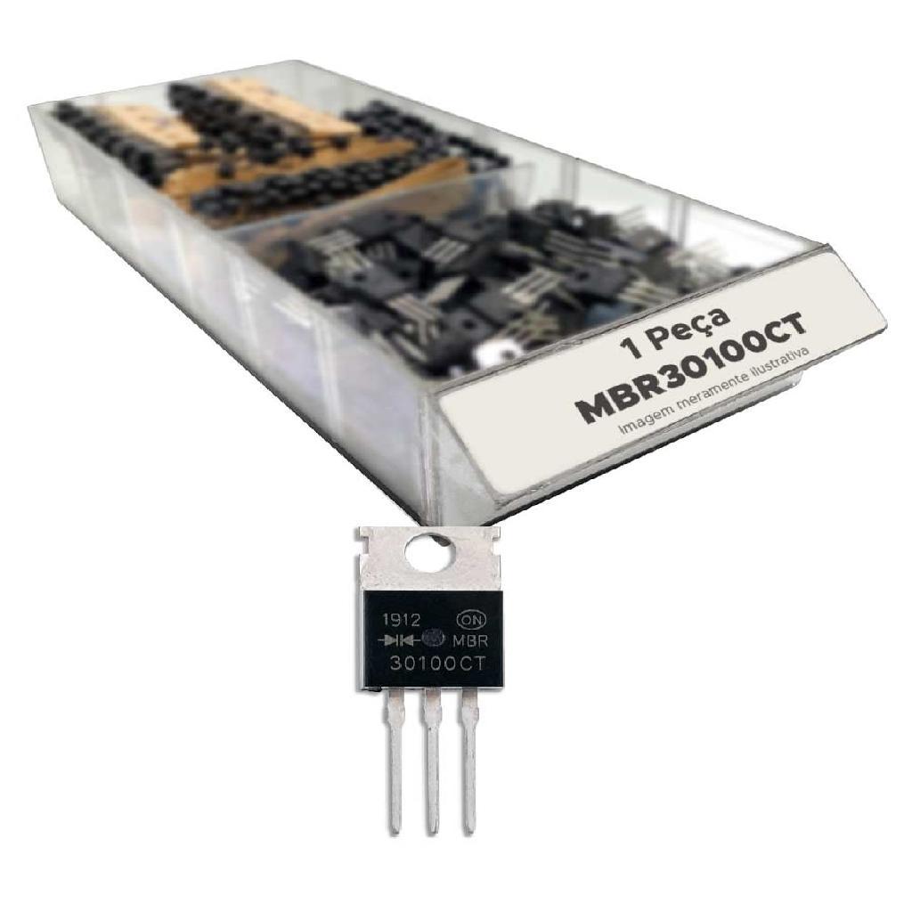 Diodo Retificador Schottky MBR30100CT MBR 30100CT TO-220