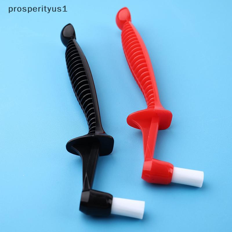 PRS 1 Pc Escova De Café Espresso Máquina Limpeza Cabo Longo Integrado Dois Em Um Com Colher Nylon TY