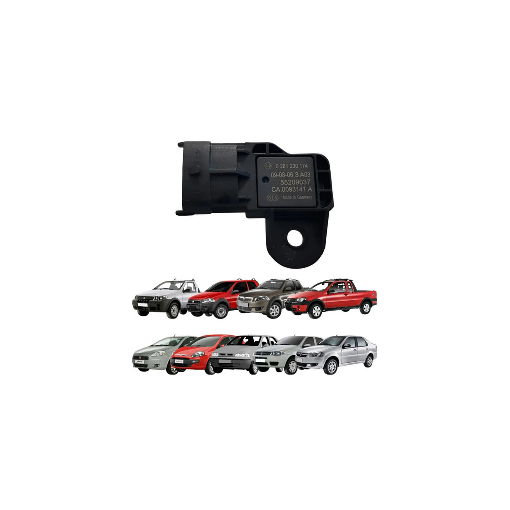 Sensor Map Palio Strada Uno Idea Punto Doblo Argo 0261230174
