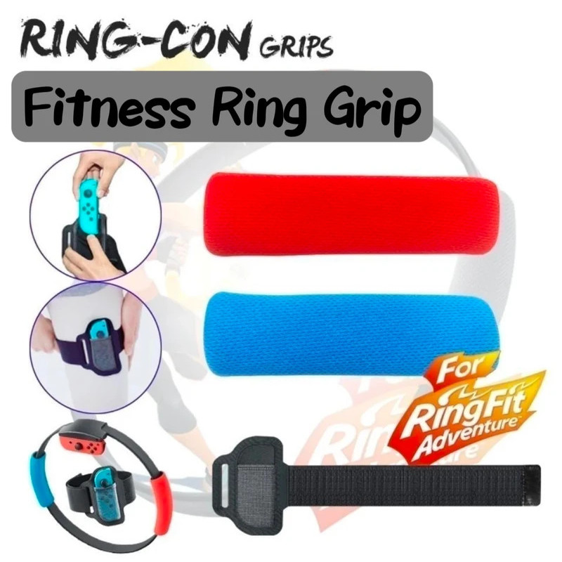 Para Nintendo Switch Joy Ring Fit Adventure Game, Faixa Elástica para Pernas, Jogo Esportivo Somatosensorial, Anel de Fi