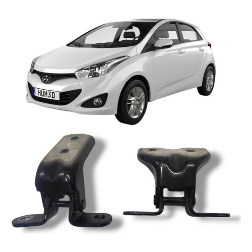 Dobradiça Porta Dianteira Esquerda Hyundai Hb20 2013 2019
