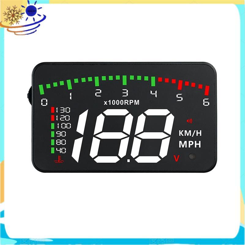 [Le's Shop] A900 Carro HUD OBD RPM Medidor Head-Up Display Acessórios Para Multi-Digital Velocidade Temperatura Da Água