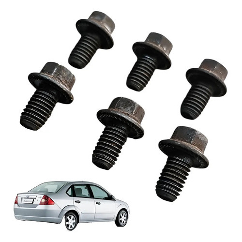 Kit Jogo Parafuso Volante Motor Original Ford Fiesta Zetec