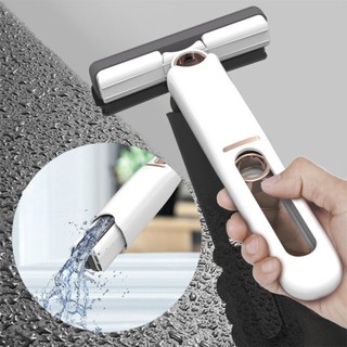 Mini Mop Portatil Rodo Esfregão Auto Espremedor Absorvente Pva Limpeza Janela Rosto