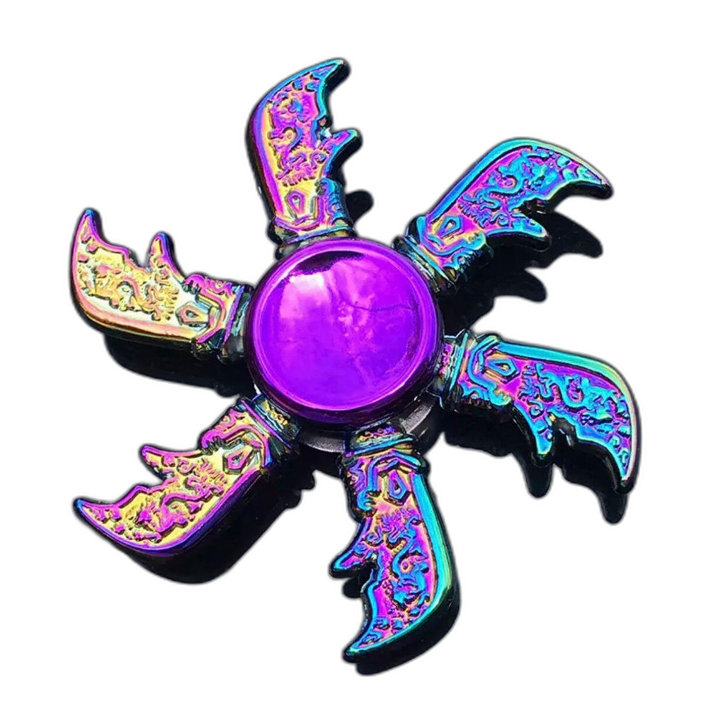 Hand Spinner Aço Galvanizado Adaga