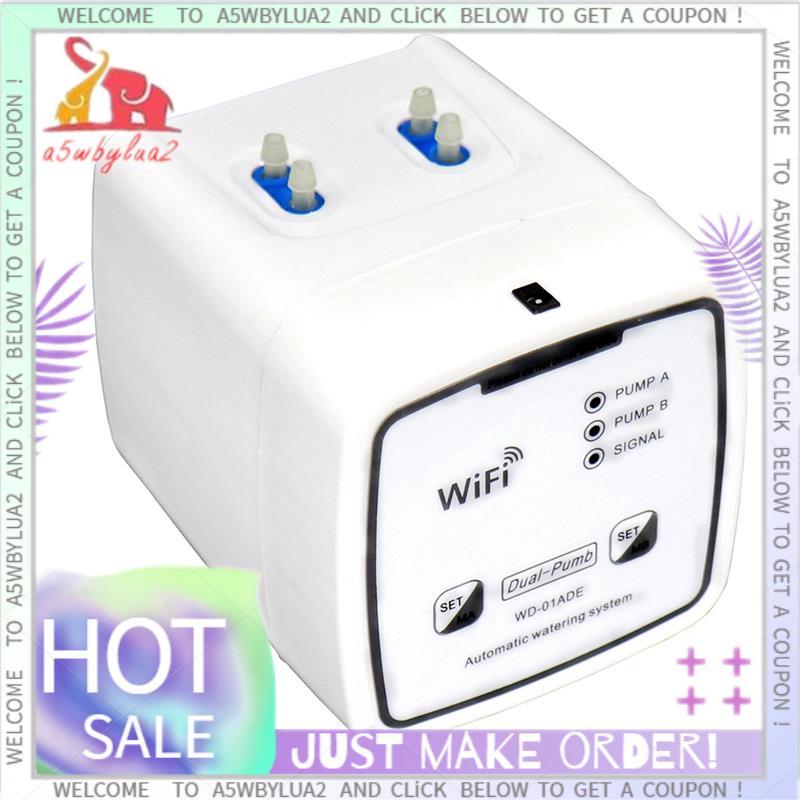 Dispositivo De Rega Inteligente Para Equipamentos Hidropônicos WIFI Bomba Dupla Sistema De Irrigação Por Gotejamento Aut