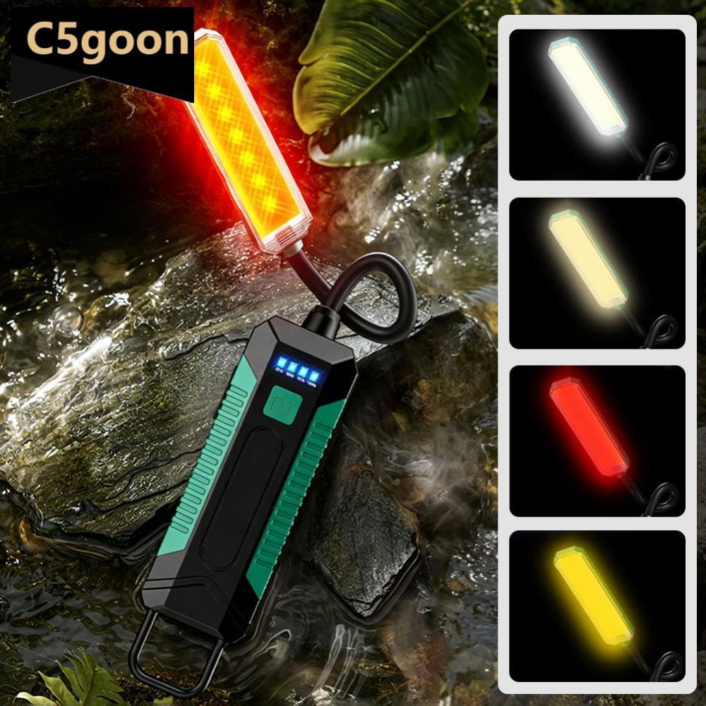 C5GOON 360 Mangueira Flexível Lanterna LED Iluminação De Emergência Ao Ar Livre Lâmpada Reparo Do Carro 4 Cores COB Magn