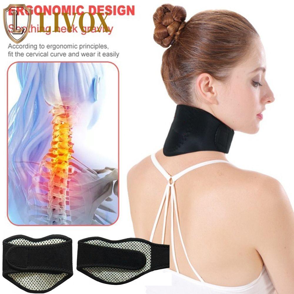 LIVOX Neckband Massageador Infravermelho Distante Pescoço Relaxamento Mais Quente Colar De Cuidados Com O