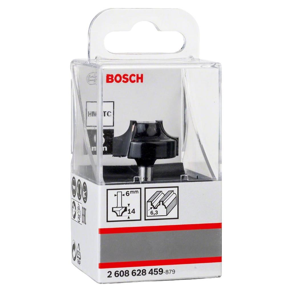 Fresa De Perfilar Bordas Bosch Std A 6mm 6,3X25,4X14mm G46mm