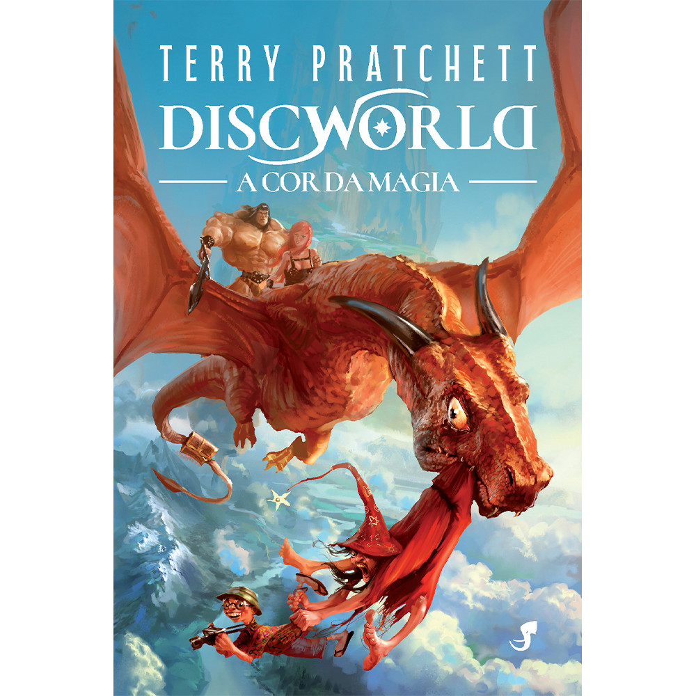 Capa do livro Livro - Discworld - A Cor da Magia - por Terry Pratchett - Editora Jambô