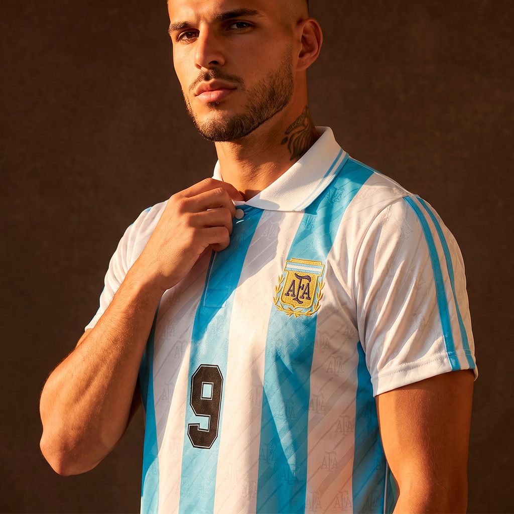 Camisa Argentina Retrô 1994 Batistuta Masculina Oficial