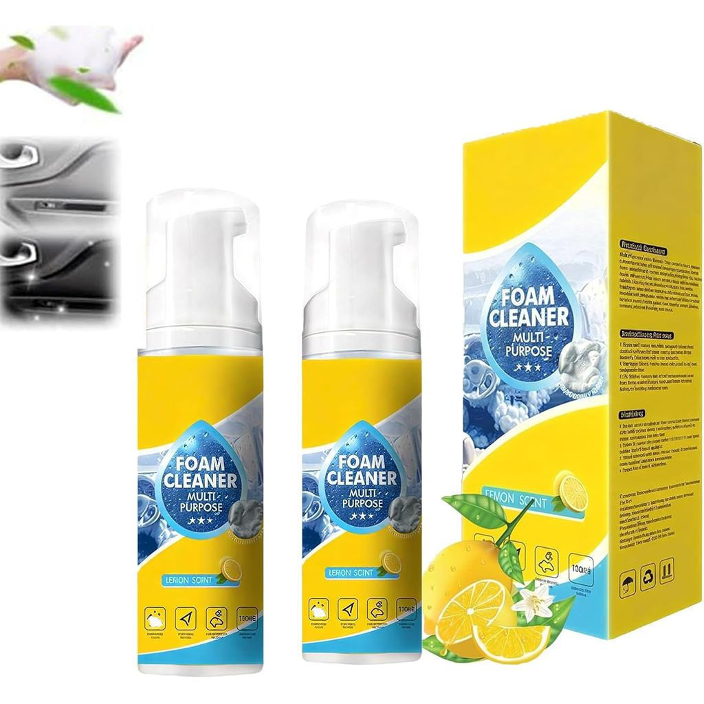 Limpador de espuma enzimático multifuncional quatro em um - adequado para limpeza profunda de carros, cozinhas, banheiro