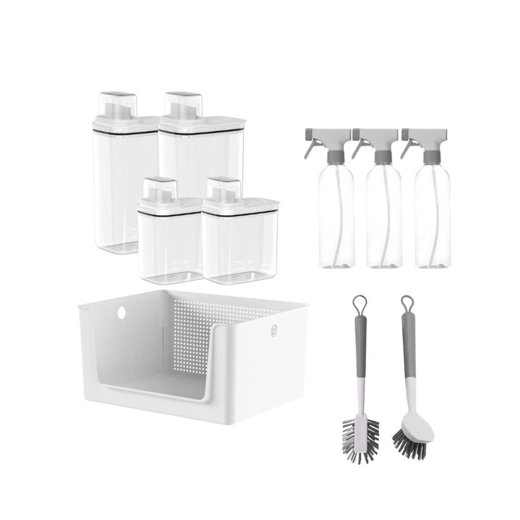 Kit 10 peças Lavanderia completa Linha Flow