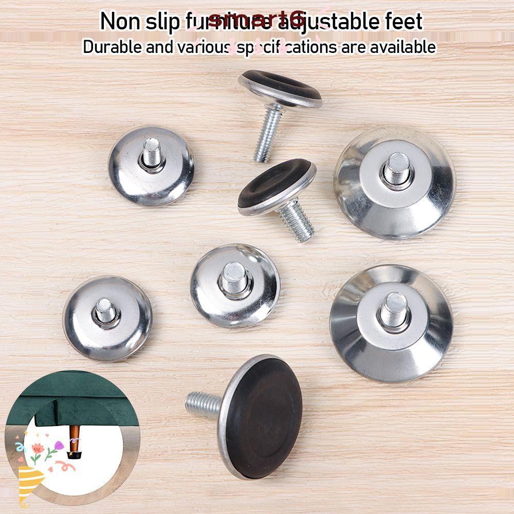 Inteligente 10 Pcs Móveis Parafuso Ajustável Niveladores Mesa Cadeira Perna Almofada Protetor De Chão Pés Nível