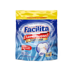 Lava Roupas em Pó Tradicional 5kg Facilita