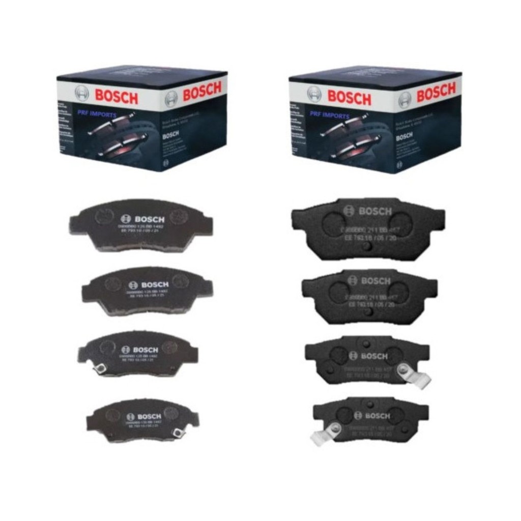 Kit Pastilha De Freio Diant E Tras Honda Fit 2015 2016 2017 2018 2019 2020