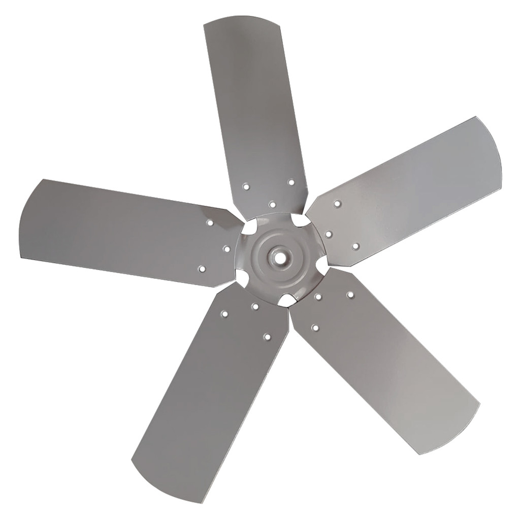 Hélice para Exaustor 50cm Venti-Delta Aço Estampado com Trava Traseira Eixo 11mm Cubo Parafuso
