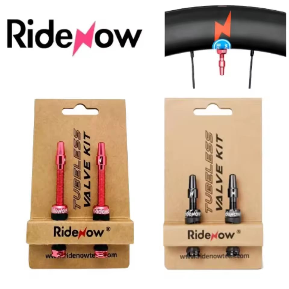 Ridenow válvula sem câmara de ar 45/65/85mm Speed MTB, válvula presta de bicicleta, núcleo removível