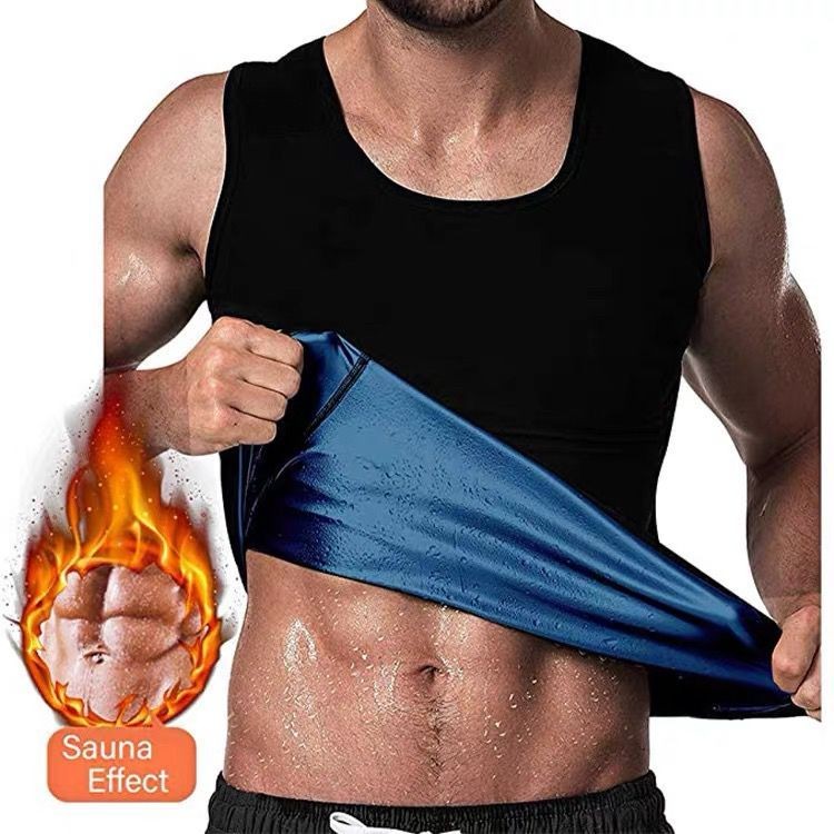 Camisa Regata Masculina Termica Cinta Compressão Abdominal  Sauna Modeladora Redutora Medidas em Oferta na Shopee