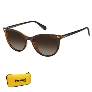 Óculos de Sol Polaroid Feminino Polarizado Marrom PLD 4107/S 086 52LA S em Oferta na Shopee