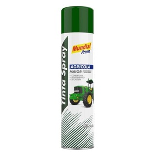 Tinta Spray Mundial Prime Agrícola Verde 400ml em Oferta na Shopee