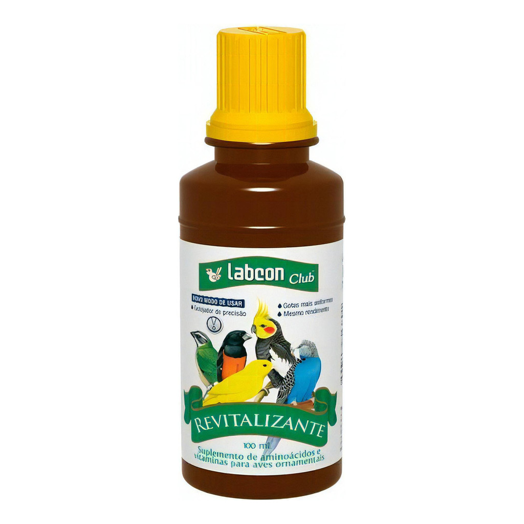 Suplemento Labcon Club Revitalizante Para Pássaros - 100ml