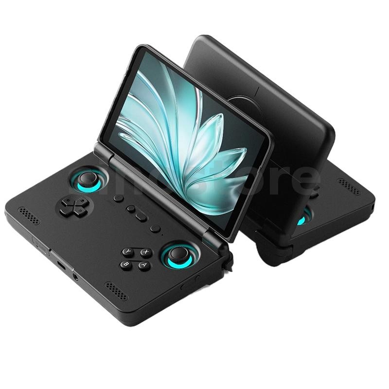 AMPOWN Retroid Pocket Flip2 8 + 128 Gb SD865 5.5 Pol . AMOLED 500 Nits 1080p Android 13 WiFi 6 Hall Joysticks Console Po
