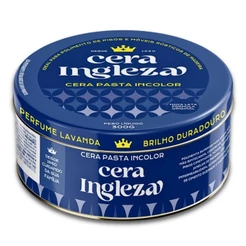 Cera Pasta 300G Ingleza Incolor Brilho Aplicável Em Madeira