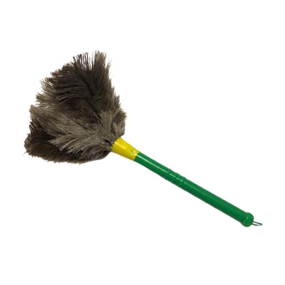 Espanador De Pó 20cm Pena De Avestruz Limpa Poeira - Duster