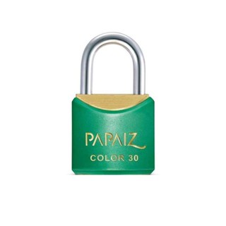 Cadeado com Chave 30mm Latão Verde Colorido Papaiz em Oferta na Shopee