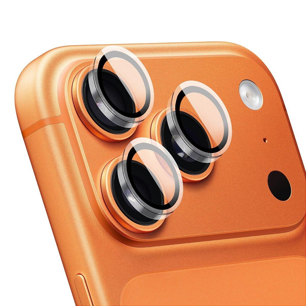 Protetor de Lente para iPhone 17 Pro - Survivor - Transparente com molde aplicador - Frame para câmera - Gshield em Oferta na Shopee