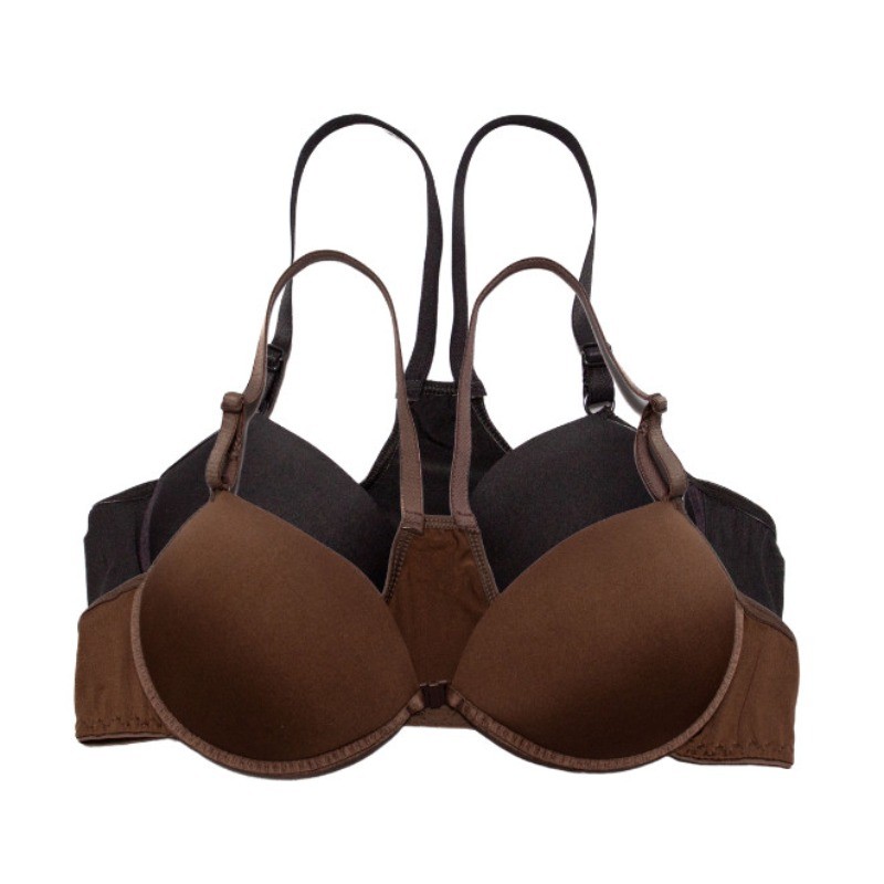 Kit 2 Sutiãs De Bojo Modelo Nadador Camisetinha Liso em Oferta na Shopee