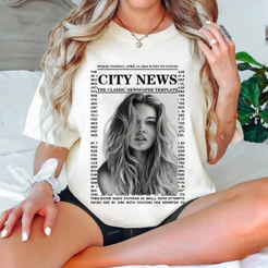 2026 Nova Camiseta Masculino Feminino Oversized T - Shirts City New