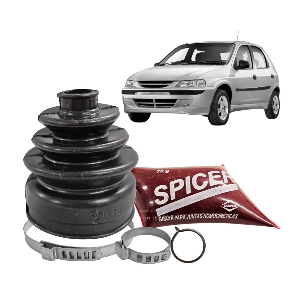 Kit Reparo Coifa Homocinetica Para Corsa 1.0 99 a 14 Roda